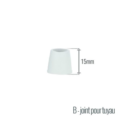Joint tuyau chicha - tuyau, à